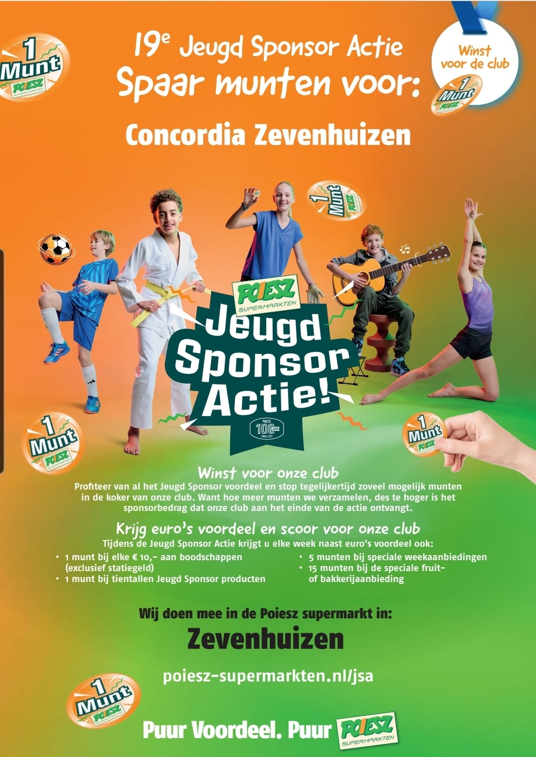 Poiesz Jeugd Sponsor Actie